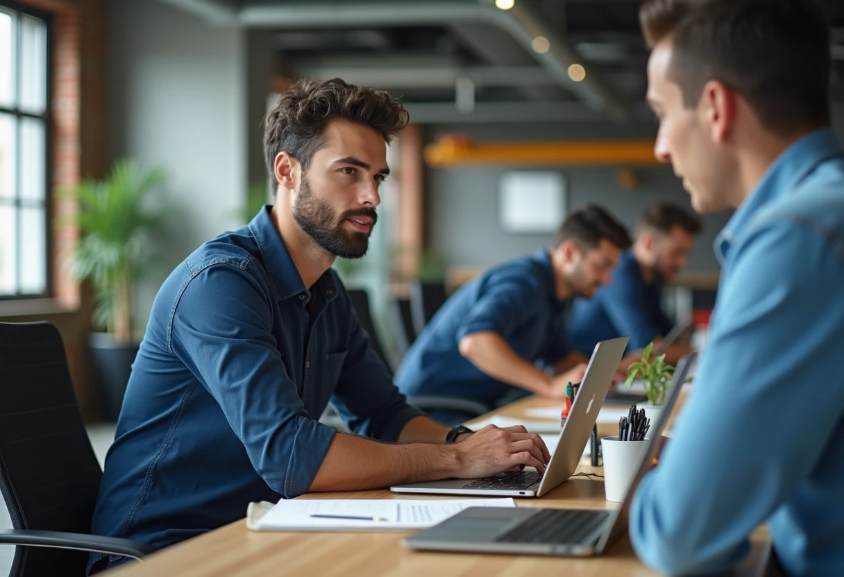 Stagista copywriting al lavoro